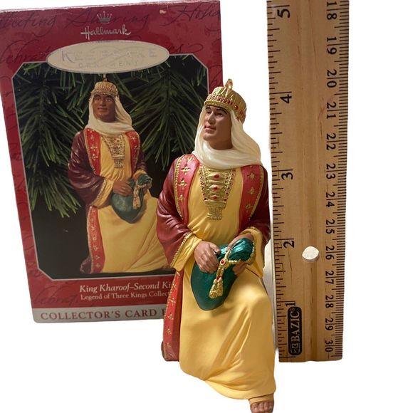 Hallmark Keepsake Christmas Ornament King Kharoof Second King In Series 1998 - Picture 8 of 9